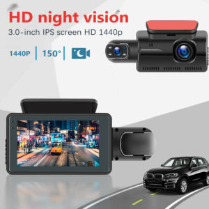 HD 1080P Car Dash Cam Front and Inside Dual Camera Comes With 32GB Card Dash Cam EZ SHOP 3