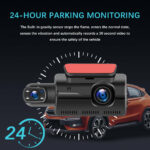 HD 1080P Car Dash Cam Front and Inside Dual Camera Comes With 32GB Card Dash Cam EZ SHOP 24