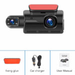 HD 1080P Car Dash Cam Front and Inside Dual Camera Comes With 32GB Card Dash Cam EZ SHOP 31