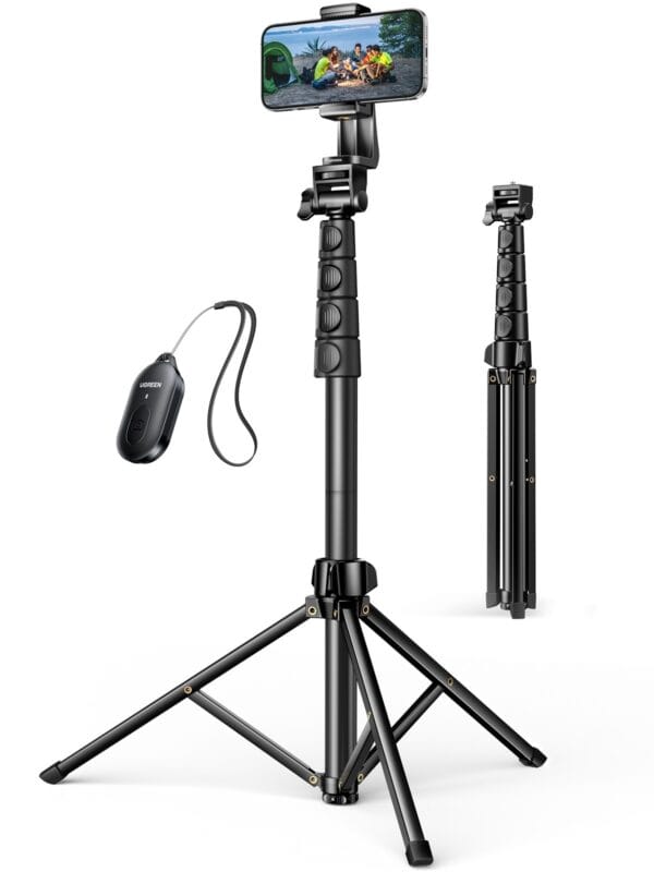 UGREEN 15609 Cell Phone Selfie Stick Tripod 1.7m with Bluetooth Remote Photography EZ SHOP 14