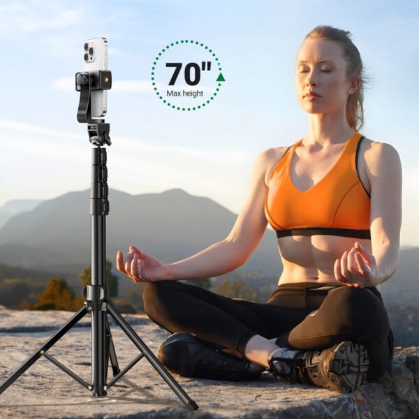 UGREEN 15609 Cell Phone Selfie Stick Tripod 1.7m with Bluetooth Remote Photography EZ SHOP 19