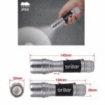 Brillar Mighty Mate Flashlight – 300 Lumen Battery Torch Flashlights EZ SHOP 14