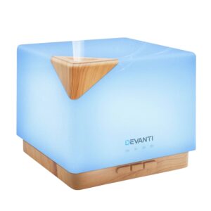 Devanti Aroma Diffuser Aromatherapy Humidifier 600ml Humidifier EZ SHOP