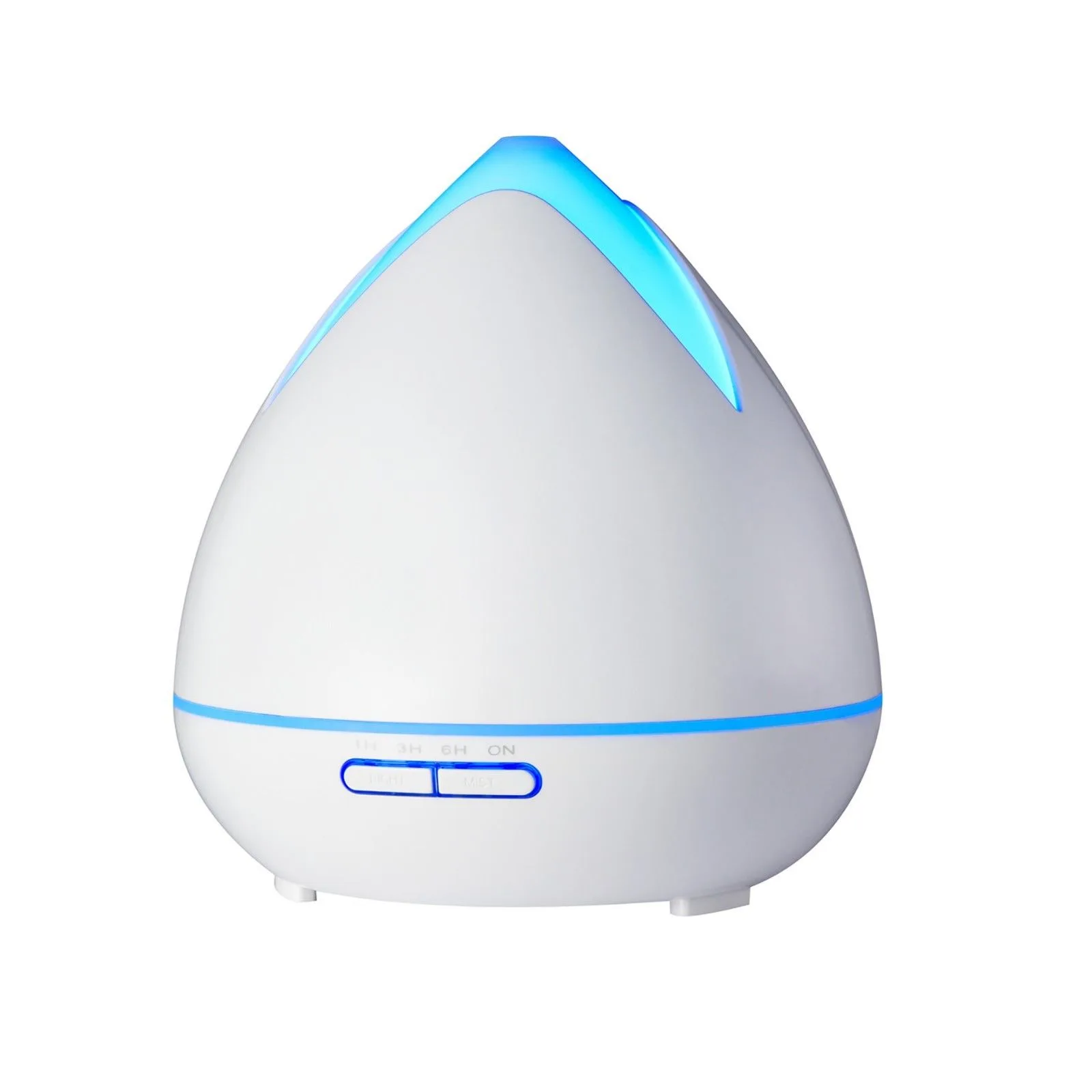 Essential Oils Ultrasonic Aromatherapy Diffuser Air Humidifier Purify 400ML - White - Image 1