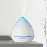 Essential Oils Ultrasonic Aromatherapy Diffuser Air Humidifier Purify 400ML - White - Image 3