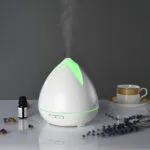 Essential Oils Ultrasonic Aromatherapy Diffuser Air Humidifier Purify 400ML - White - Image 4