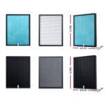 Devanti Air Purifier 4 Layers HEPA Replacement Filter - Image 2